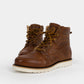 MT-622 moc toe leather boots in cognac